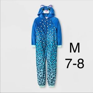 Cat & jack pajama onesie medium 7-8